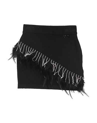 ODI ET AMO Skirt JUNIOR Black 57% Nylon, 43% Viscose