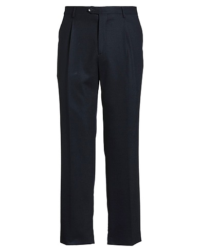 ETRO Casual pants Midnight blue 98% Wool, 2% Elastane