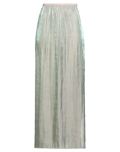 LIIS - JAPAN Gonna lunga Verde chiaro 100% Poliestere