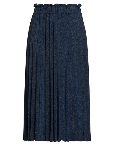 SUSY-MIX Long skirt SUSY STAR BY SUSY-MIX Blue 60% Viscose, 37% Lurex®, 3% Elastane
