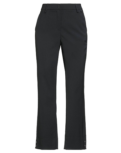 HERNO Pantalone Nero 53% Poliestere, 43% Lana Vergine, 4% Elastan