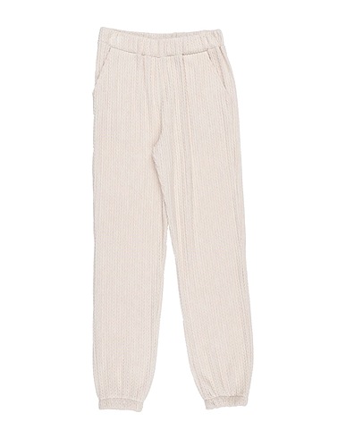 MEILISA BAI Casual trouser Off white 54% Viscose, 26% Polyamide, 20% Polyester