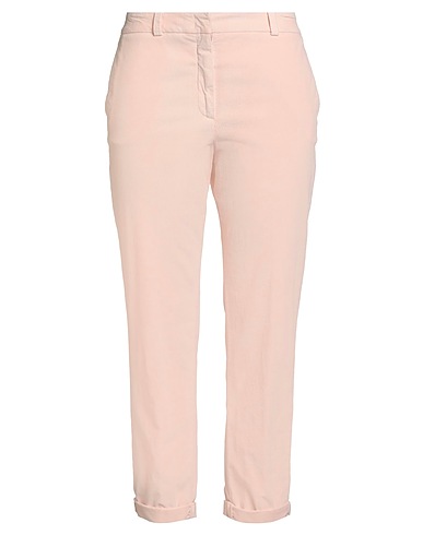 PESERICO Casual trouser Light pink 75% Cotton, 23% Modal, 2% Elastane