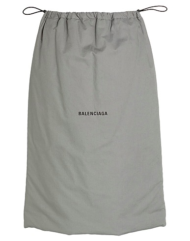BALENCIAGA Юбка миди Серый 100% Хлопок