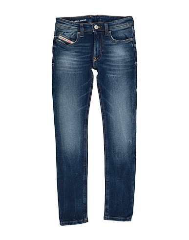 DIESEL Denim trousers Blue 82% Cotton, 16% Polyester, 2% Elastane