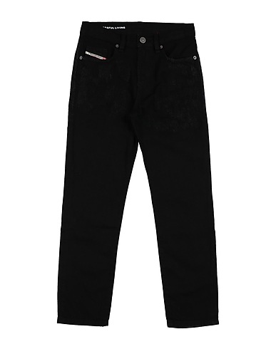 DIESEL Denim trousers Black 100% Cotton