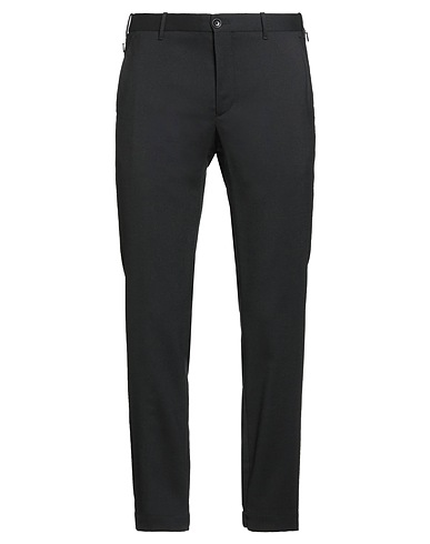 INCOTEX Casual trouser 1951 BY SLOWEAR Black 60% Wool, 38% Polyester, 2% Elastane