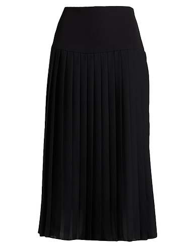 DANIELE CALLEGARI Midi skirt Black 100% Polyester
