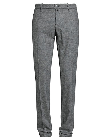 JACOB COHЁN Casual pants Grey 99% Virgin Wool, 1% Elastane, Polyester, Cotton