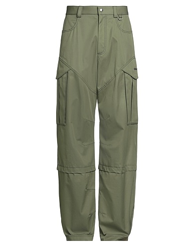 OFF-WHITE™ Casual trouser Military green 100% Cotton