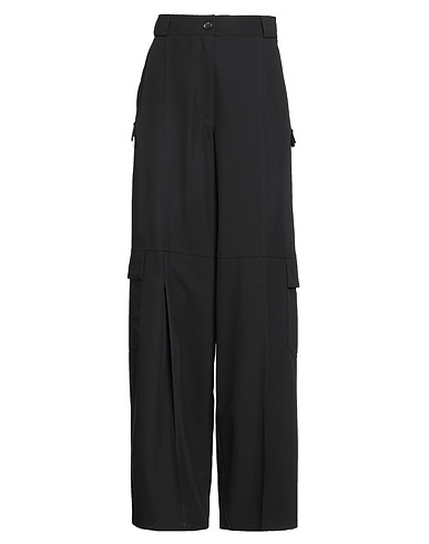 PINKO Casual trouser Black 72% Polyester, 23% Viscose, 5% Elastane