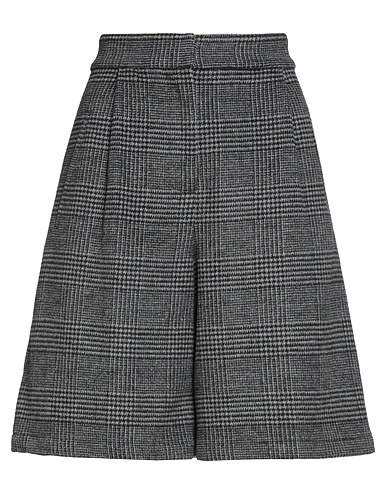 DKNY Shorts & Bermuda Grey 53% Wool, 41% Polyester, 3% Acrylic, 3% Other Fibres