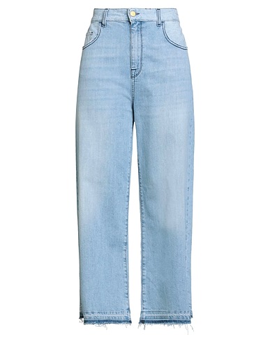 MANILA GRACE Bootcut Jeans Blue 98% Cotton, 2% Elastane