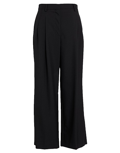 BURBERRY Casual trouser Black 100% Wool