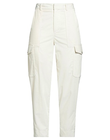 BALLANTYNE Casual trouser Cream 100% Cotton