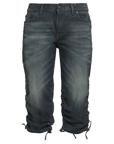 BALENCIAGA Denim shorts Blue 96% Cotton, 4% Elastane