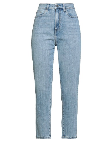 DKNY Denim trousers Blue 99% Cotton, 1% Elastane