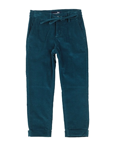 HARMONT & BLAINE Casual trouser Deep teal 95% Cotton, 5% Elastane