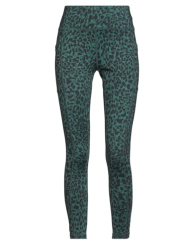 DKNY Leggings Verde smeraldo 77% Poliestere, 23% Elastan