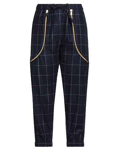 BALLANTYNE Casual pants Midnight blue 100% Wool