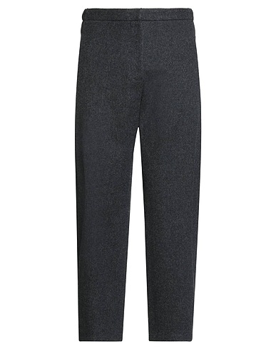 JIL SANDER Casual trouser Charcoal 100% Virgin Wool