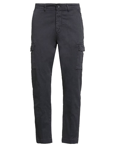 HAMAKI-HO Casual trouser Black 98% Cotton, 2% Elastane