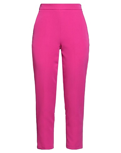 VICOLO Casual pants Fuchsia 88% Polyester, 12% Elastane