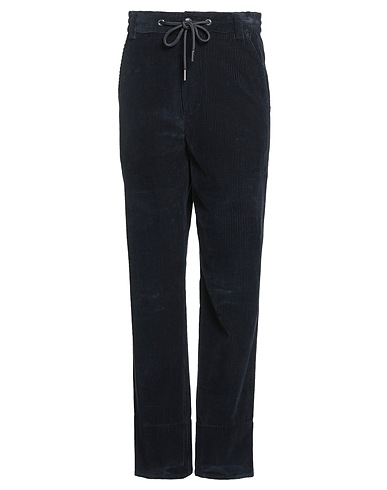 MONCLER Casual pants Midnight blue 100% Cotton