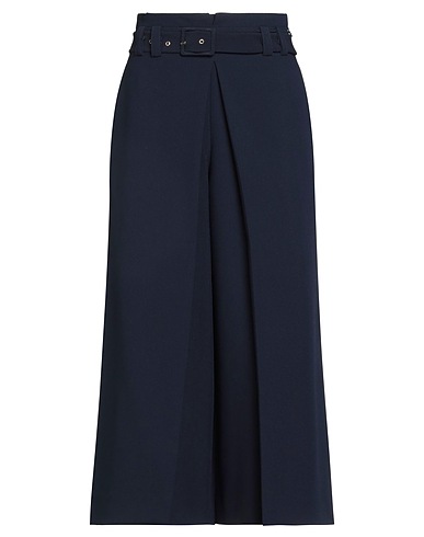 TWINSET Casual trouser Navy blue 78% Polyester, 17% Viscose, 5% Elastane
