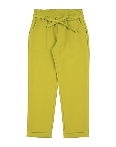 MEILISA BAI Casual pants VERDE LIME 88% Polyester, 12% Lyocell