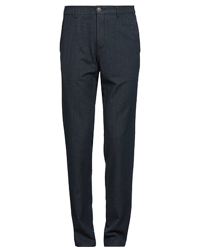 CANALI Casual pants Midnight blue 47% Wool, 47% Cotton, 4% Polyamide, 2% Elastane