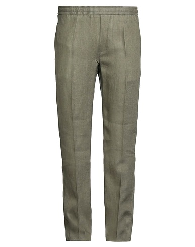 LIU •JO MAN Casual trouser Military green 52% Polyester, 48% Cotton