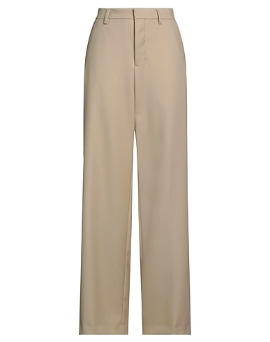 AMI ALEXANDRE MATTIUSSI Casual pants Sand 100% Virgin Wool