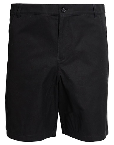 BURBERRY Shorts & Bermudas X POP TRADING COMPANY Schwarz 100% Baumwolle