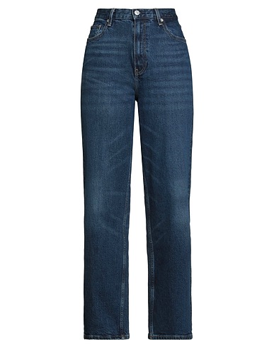 TOMMY HILFIGER Denim trousers Blue 77% Cotton, 22% Lyocell, 1% Elastane