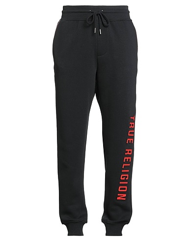 TRUE RELIGION Casual trouser Black 65% Cotton, 35% Polyester