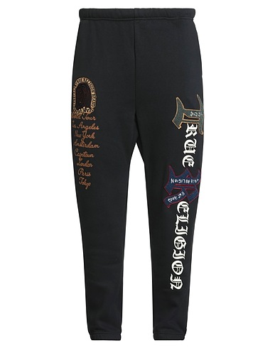 TRUE RELIGION Casual trouser Black 80% Cotton, 20% Polyester