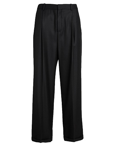 SAINT LAURENT Casual pants Black 100% Cashmere