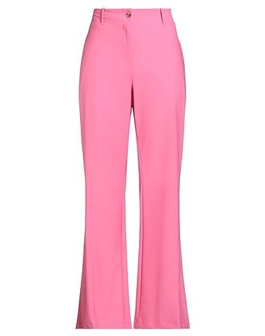 BALLANTYNE Casual trouser Pink 53% Polyester, 43% Virgin Wool, 4% Elastane