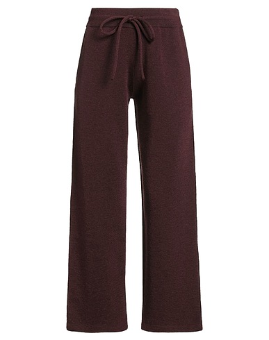 BURBERRY Casual trouser Chocolate brown 95% Wool, 4% Polyamide, 1% Elastane