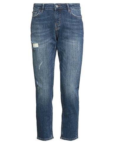 ICE PLAY Denim trousers Blue 99% Cotton, 1% Elastane