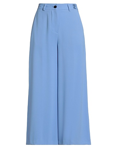 KARL LAGERFELD Casual trouser Light blue 100% Polyester