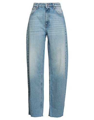 VICOLO Denim trousers DENIM COUTURE Blue 100% Cotton