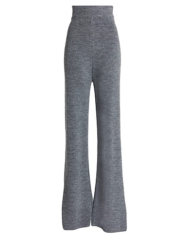 SISTE'S Casual pants Grey 75% Acrylic, 10% Wool, 10% Viscose, 5% Alpaca wool