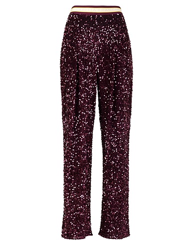 ELISABETTA FRANCHI Pantalone Bordeaux 100% Poliestere
