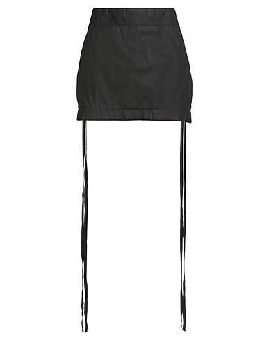 ANN DEMEULEMEESTER Minigonna Testa di moro 100% Cotone