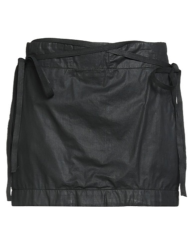ANN DEMEULEMEESTER Mini skirt Black 100% Cotton
