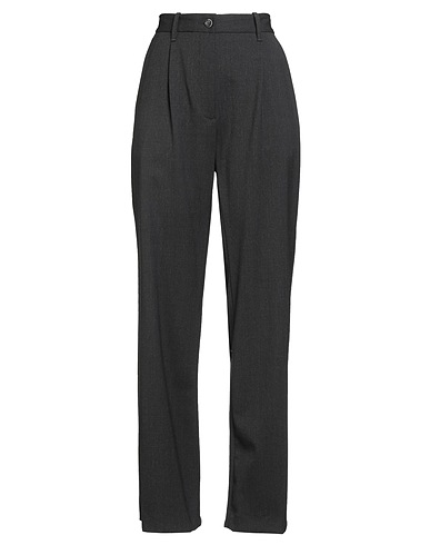 NINE IN THE MORNING Casual trouser Charcoal 96% Wool, 4% Elastane