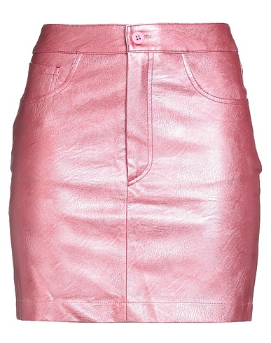 FACE TO FACE STYLE Mini skirt Pink 50% Viscose, 50% Polyurethane