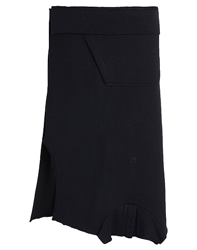 GIVENCHY Gonna midi Nero 100% Cotone